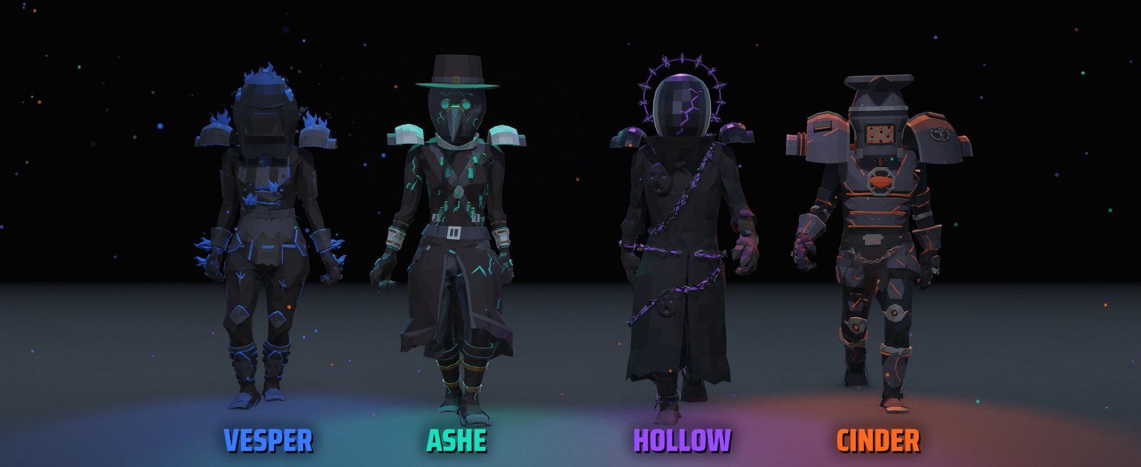 The Unseen: Vesper, Ashe, Hollow and Cinder